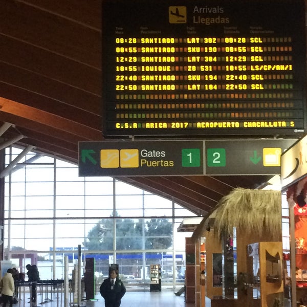 Aeropuerto Internacional Chacalluta (ARI)
