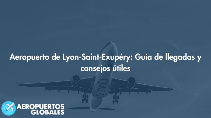 Aeropuerto de Lyon-Saint-Exupéry: Guía de llegadas y consejos útiles