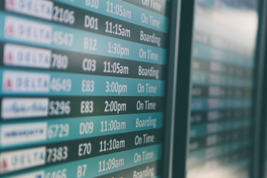 Llegadas de vuelos en Aeropuerto Internacional de Dallas-Fort Worth