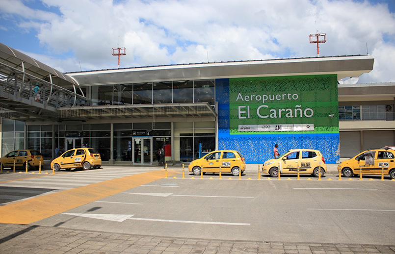 Salidas de vuelos en Aeropuerto El Caraño