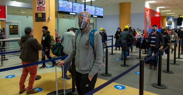 Salidas de vuelos en Aeropuerto Internacional Jorge Chávez